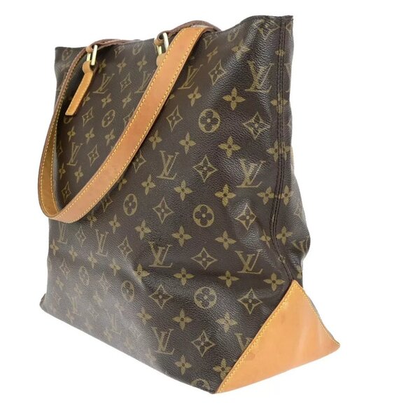 AUTHENTICITY GUARANTEED LOUIS VUITTON Cabas Mezzo Shoulder Bag Monogram - Picture 4 of 16